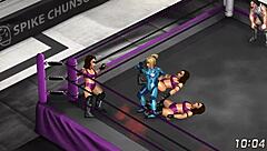 Fire pro wrestling world 18 ryona cammy and samus