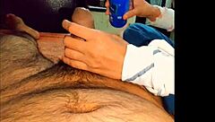 desi oil massage with indian maid