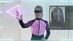 alternative halloween gymnast ella elastic in space