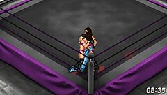 Fire pro wrestling world 18 ryona cammy and samus