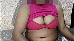 Sexy Tamil girl talks dirty with toy
