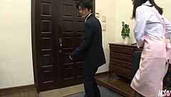 Hot And Horny Asian Maya Sawamura Rides Her Way To Creampie