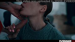 Futa Lesbian Tgirls Fuck And Creampie