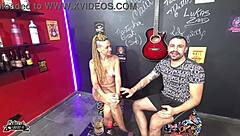 Bold Cuckold Watches Wife Take Dick And Ass Slaps At Bar
