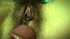 hairy horny pussy closeup big dick teasing