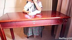 Fucked Hard While Doing Homework