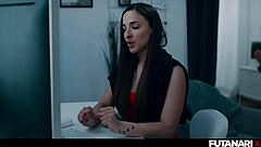 Futa Lesbian Tgirls Fuck And Creampie