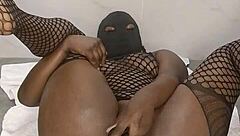 Curvy woman enjoys dragon toy with sensual pussy massage