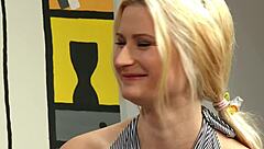 fresh face michaele rides hard