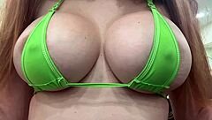 Italian Milf Bounces Big Tits