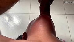 Drilling throat of brunette sweedluna hard