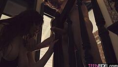 Horny naked teen wants rough fuck