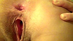 Ex girlfriend shows off her hairy intimate area closely