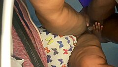 Fat pussy grandma takes a nut deep inside
