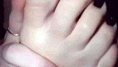 Self Foot Worship Nail Polish Black