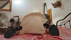 2423tec - fuck party sperm covered on my satin lingerie