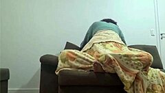 Real milf bounces on fat cock hard