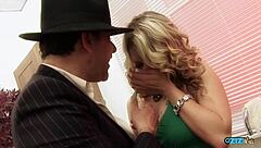 Big tits housewife enjoys threesome with doctor and nurse