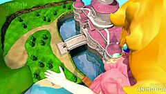 Peach giantess compilation shows huge tall women in action