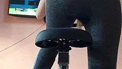 i didnt want to interrupt my workout