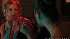 Showgirls parody features kayla paige with aria sloane