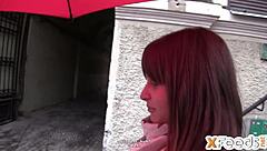 Teen model rides older man during casting interview