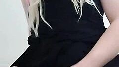 Transsexual Sissy Dildo Self Fuck Climax