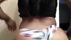Thick ass shaking