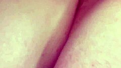Tight amateur pussy gets rough creampie