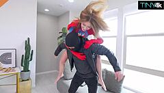 Superhero Slut Uses Her Tight Cunt To Capture A Burglar