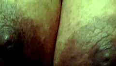 Mature ginger shows saggy tits with little thickness