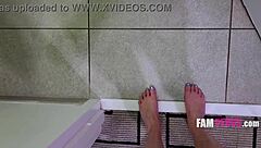 A homemade sextape made with a young woman