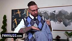 Brat tamer starts intense office roleplay session