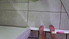 A homemade sextape made with a young woman