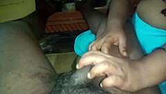 Indian wife gives very hot blowjob in homemade video