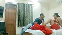 Desi village bhabhi enjoys rough homemade sex