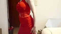 coquine striptease masturbation