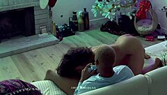 Milf Rides Big Black Cock With Passion And Creampie