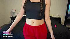 Petite Latina Has Intense Squirting Orgasm