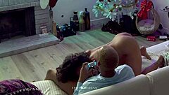 Milf Rides Big Black Cock With Passion And Creampie