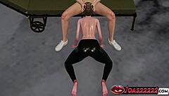 Sexy wet big tits louise gets intense titfuck and facial