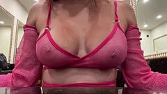 italian big tits milf artemisia love shows hot tits bouncing