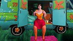 granny velma compilation shows pussy licking and quick fucking