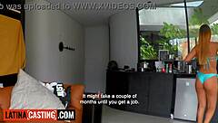 Big Ass Blonde Latina Teen Slammed Rough In Audition