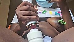 Baambi nipple edging relief with pierced nipples