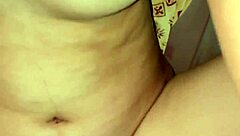 asian amateur receives interracial creampie at home