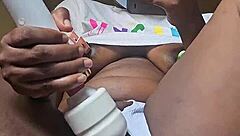 Baambi nipple edging relief with pierced nipples