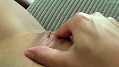 Pov fingering close up until a shaking throbbing orgasm