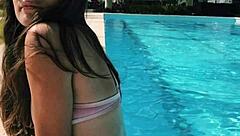 Compilation two of cute amateurs with big asses