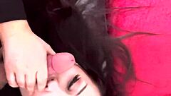 My face looks cute next to his big toy today